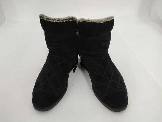 CHANEL Boa Coco Mark Black Other Shoes