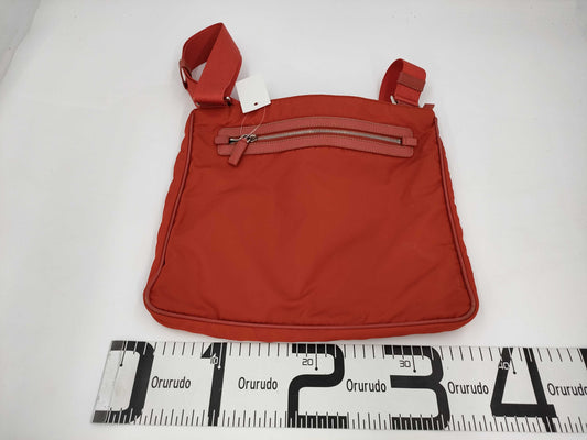 PRADA Nylon Shoulder Bag/Orange/Shoulder Bag