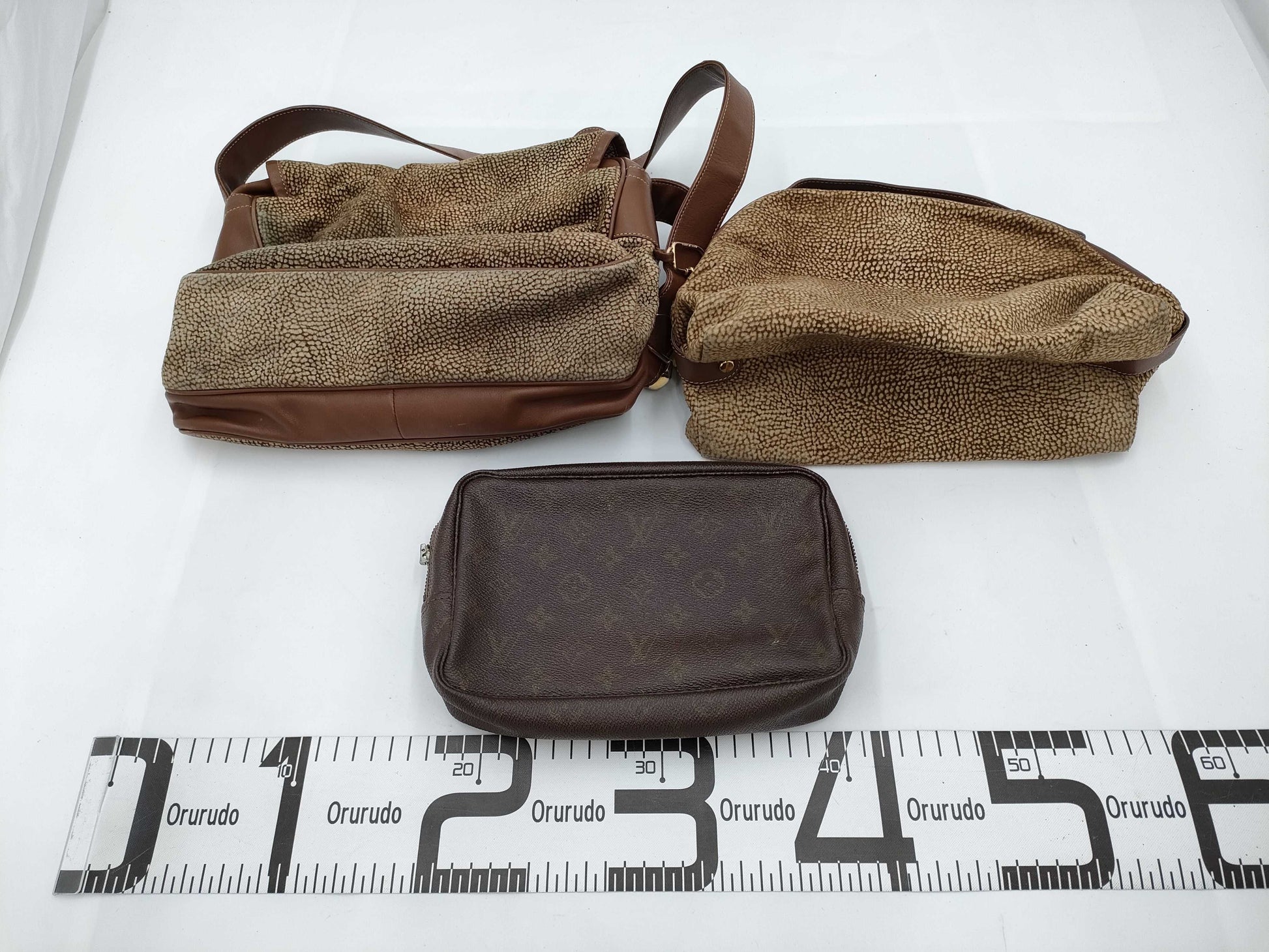 LOUIS VUITTON Monogram True Toilet/Borbonne, etc. Set of Second Bags