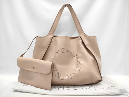 Stella McCartney Punching Logo Tote Bag