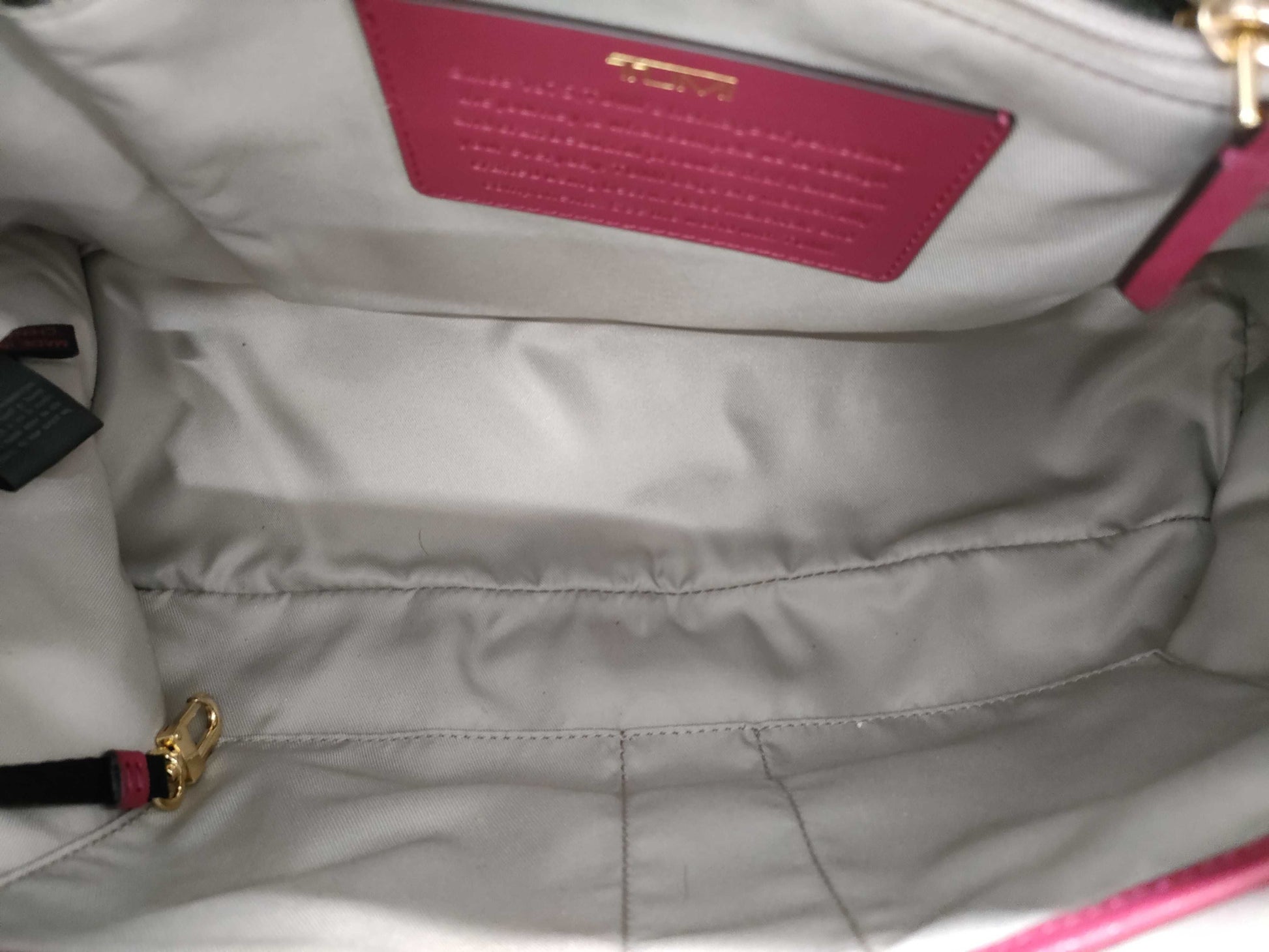 TUMI 2-Way Bag Pink Handbag