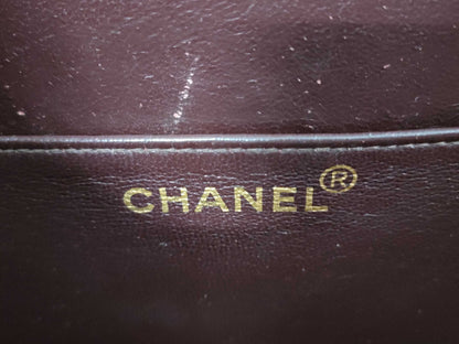 CHANEL Caviar Skin Coco Mark Briefcase with Gold Hardware Handbag