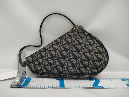 Dior Trotter Saddle One-Shoulder Handbag