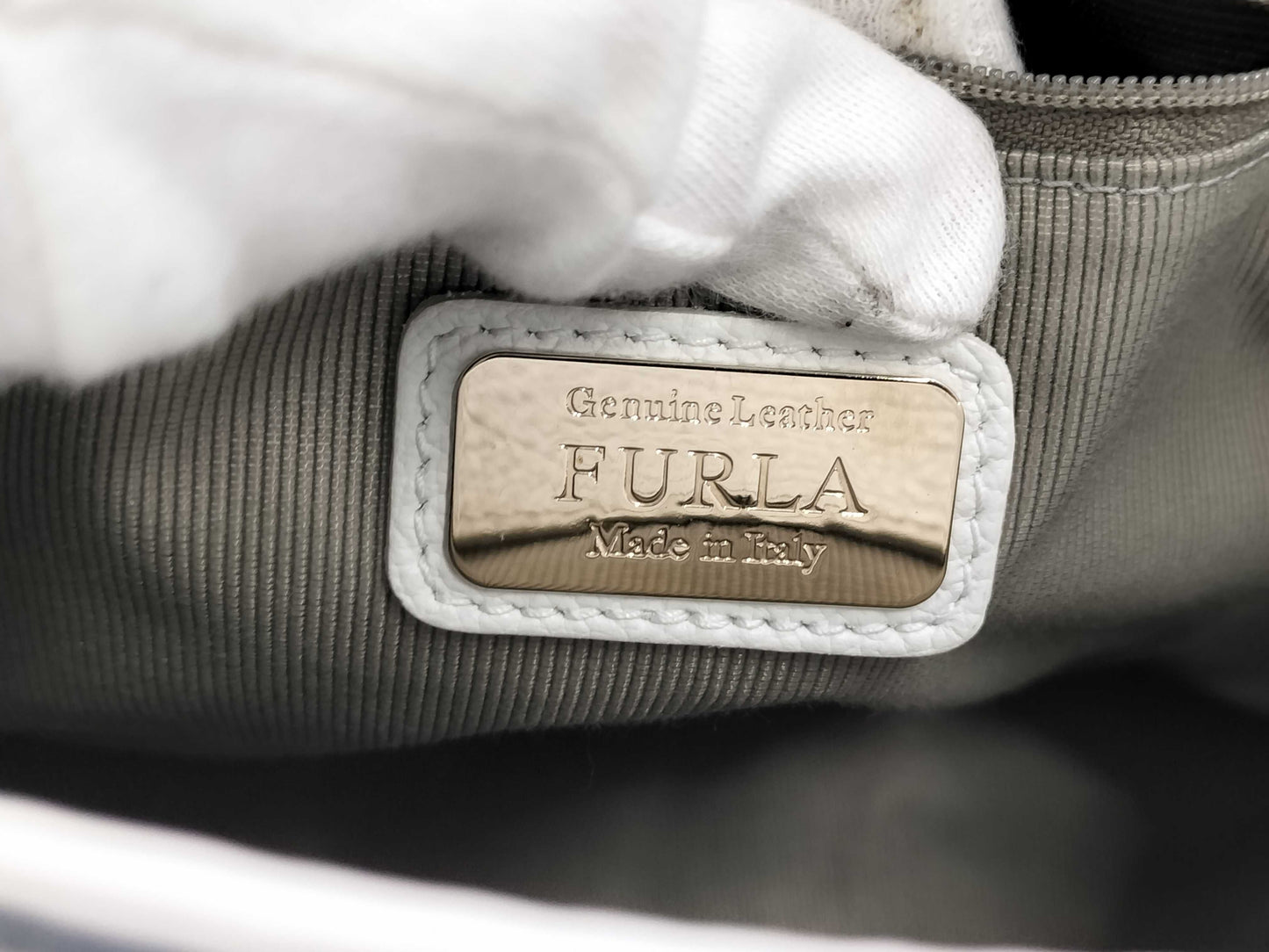 FURLA Artesia Leather Handbag 2-Way Handbag