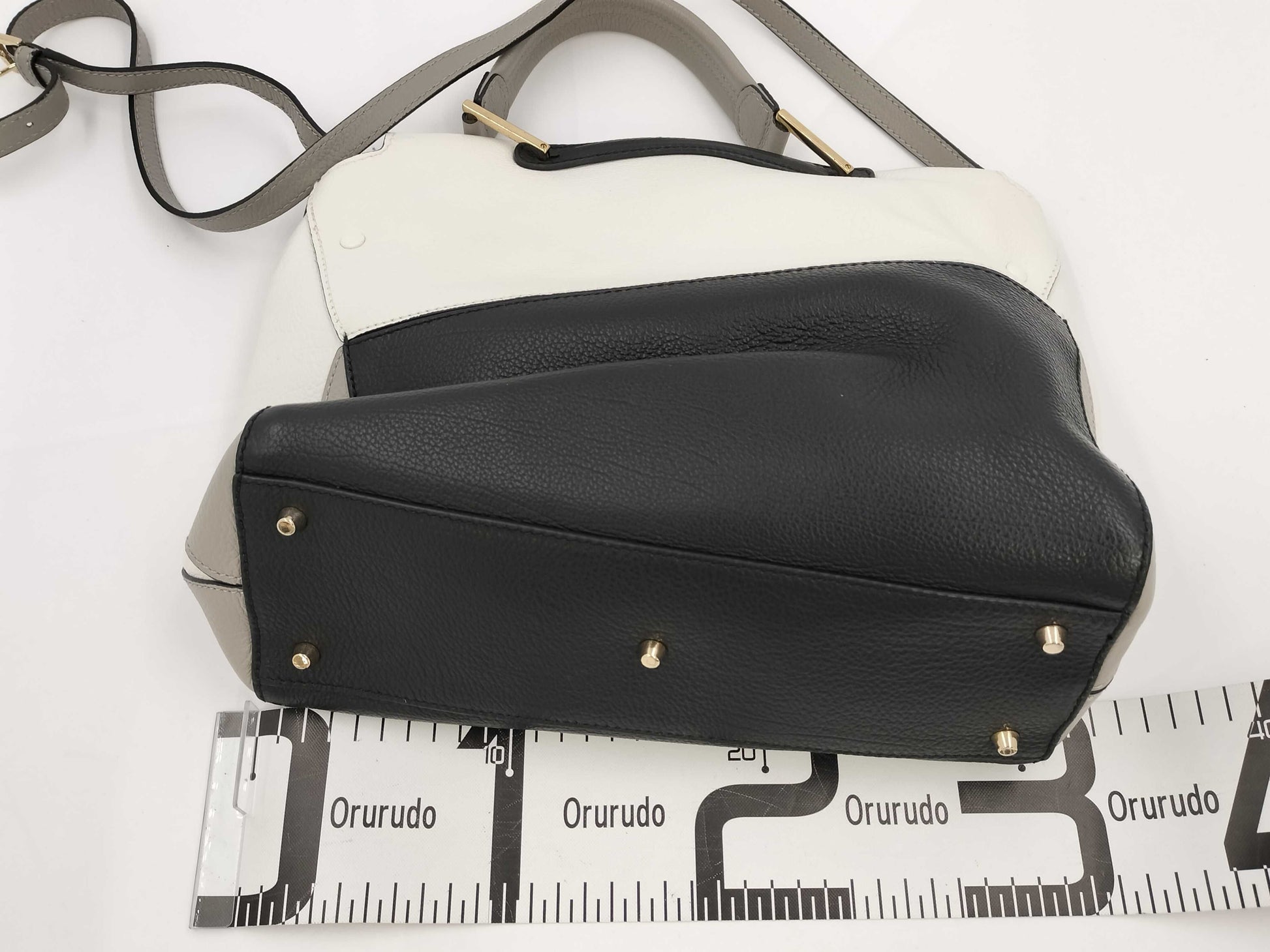 FURLA Artesia Leather Handbag 2-Way Handbag
