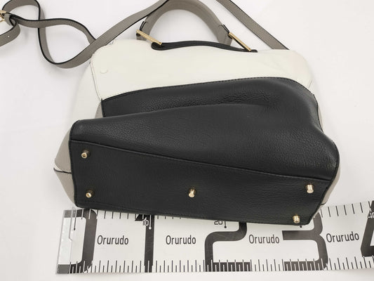 FURLA Artesia Leather Handbag 2-Way Handbag