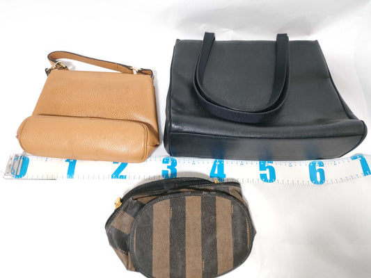 3 Dior/Ferragamo/Fendi bags