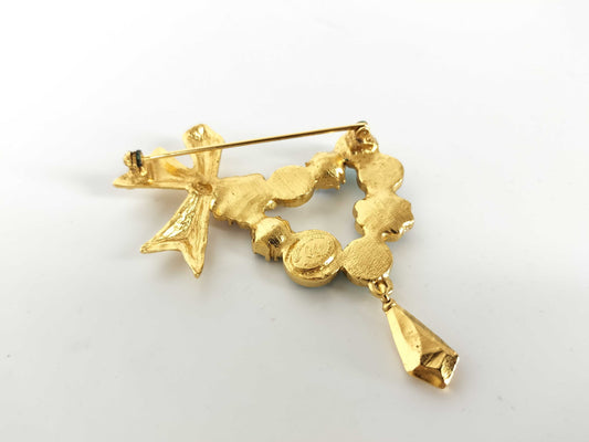 Christian Lacroix Blue Base Stone Brooch