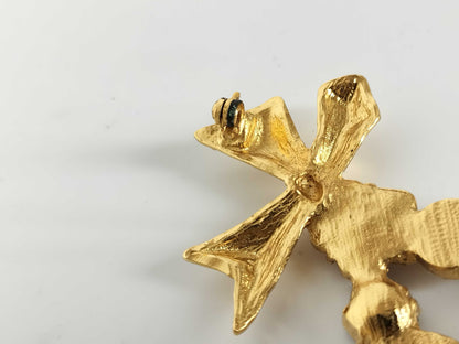 Christian Lacroix Blue Base Stone Brooch