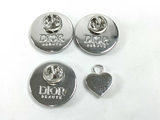 HERMES Dior pin brooch etc. * 4-piece set Other accessories