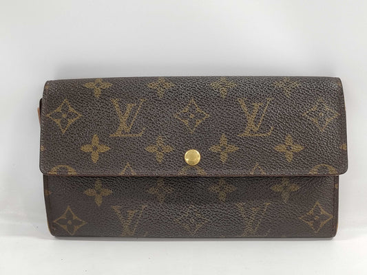 LOUIS VUITTON Monogram Portefeuille Sara Wallet