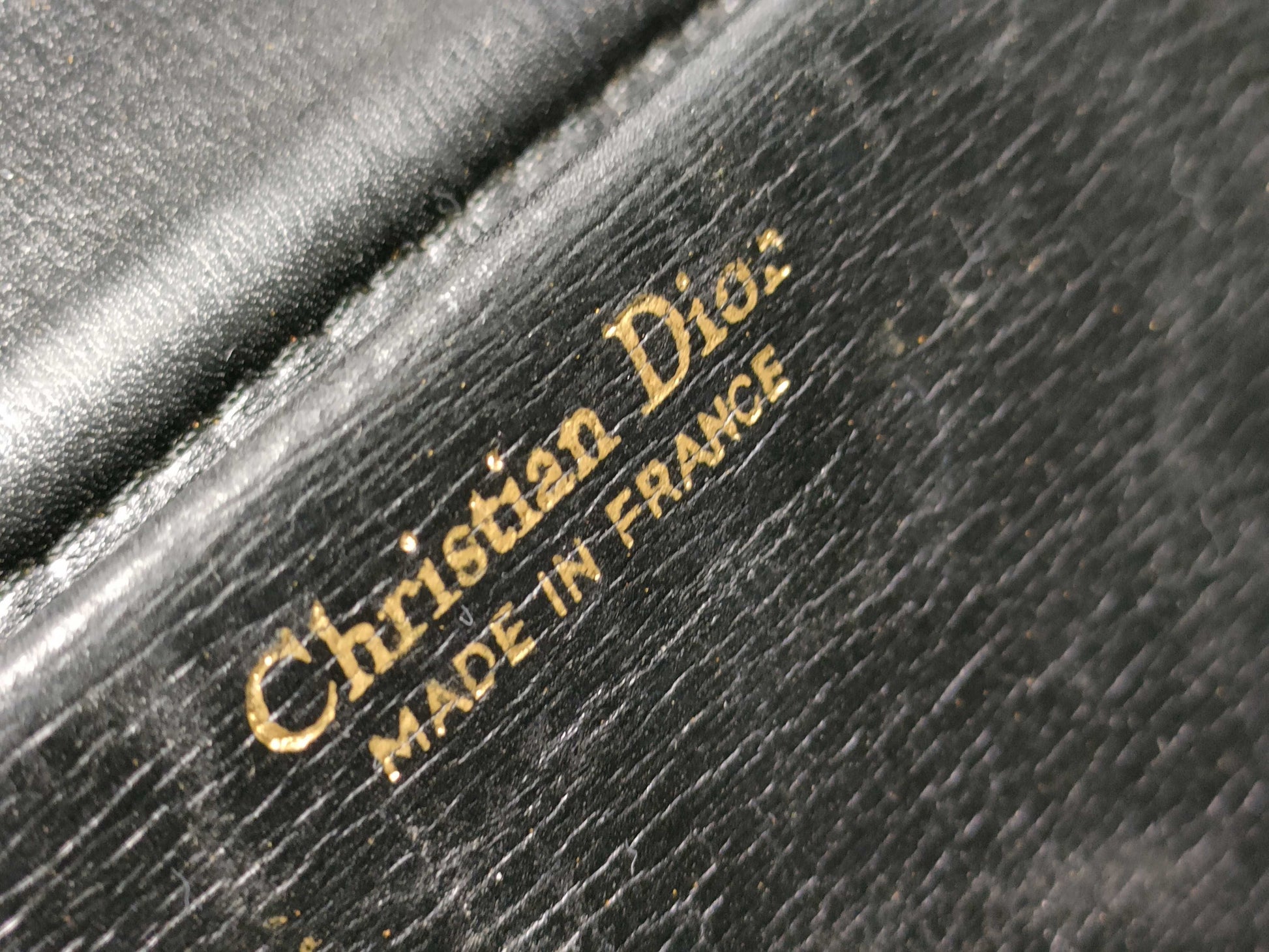 Dior Leather Chain Shoulder Bag
