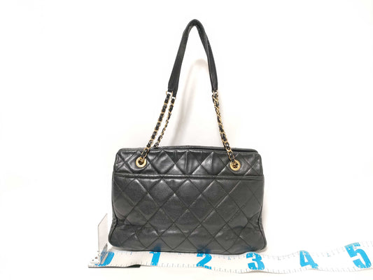 CHANEL Caviar Skin Chain Deca Coco Shoulder Bag