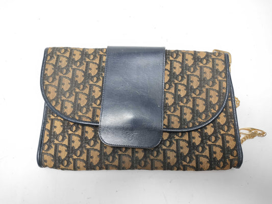 (10460_0347) Dior Trotter Chain Shoulder Shoulder Bag