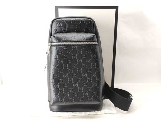 GUCCI Guccissima GG Leather Body Bag 450970 493492 JAPAN EXCLUS Bag