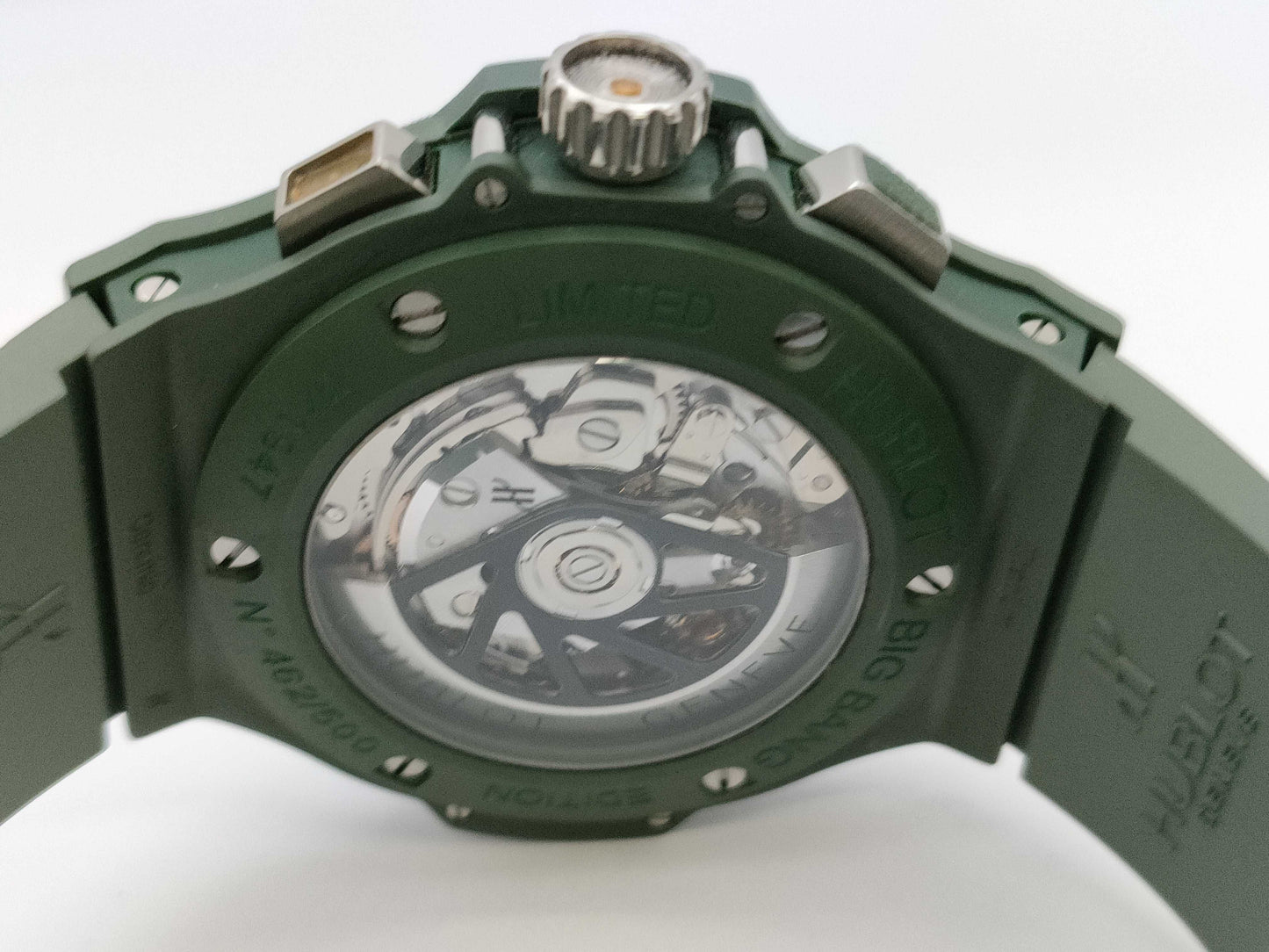 HUBLOT 301.GI.5290.RG 771947 462/500 Khaki Automatic Men's Watch