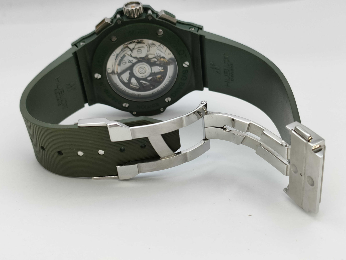 HUBLOT 301.GI.5290.RG 771947 462/500 Khaki Automatic Men's Watch