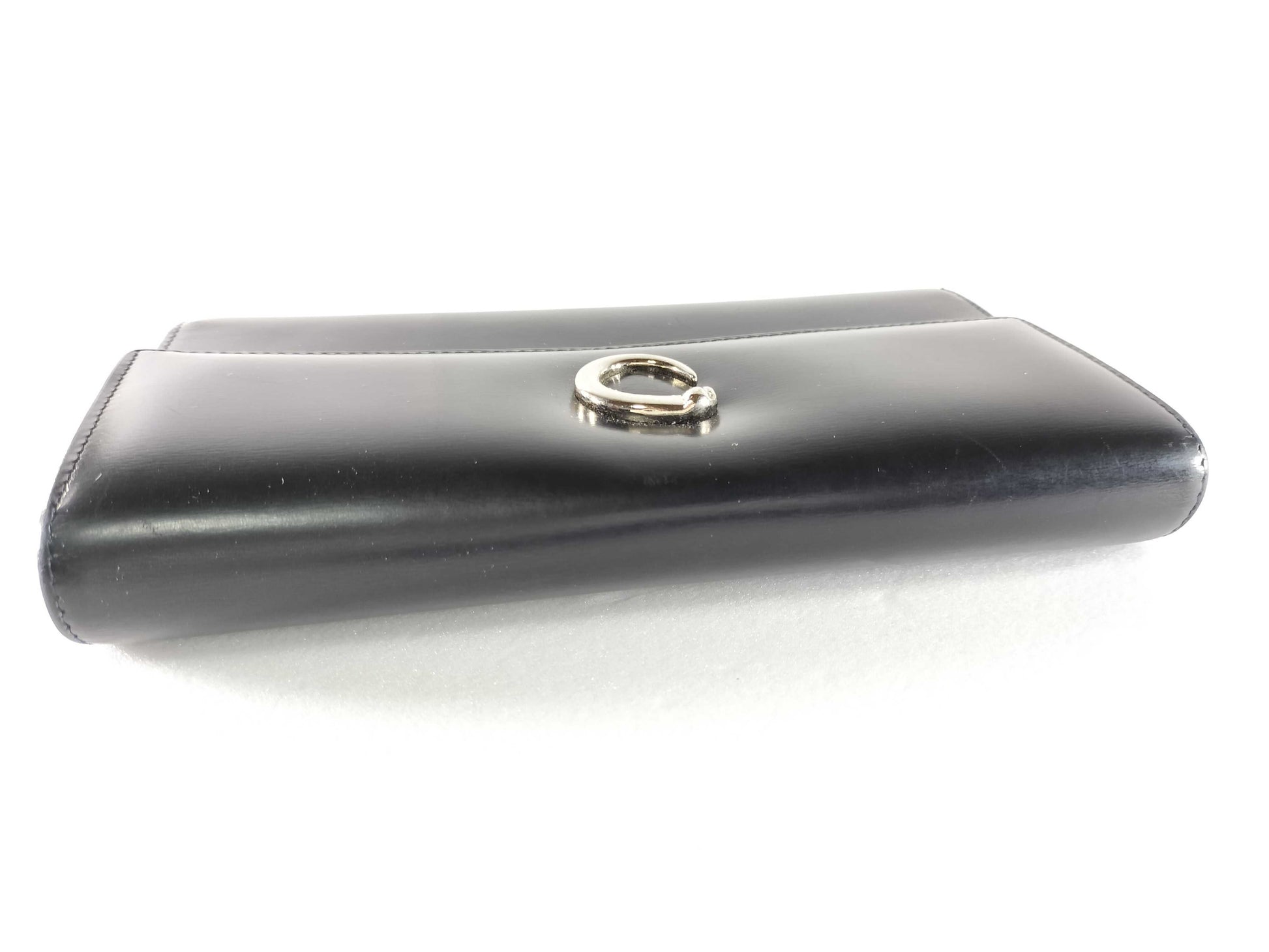 (10461_0075) Cartier Panther Tri-Fold Wallet Wallet