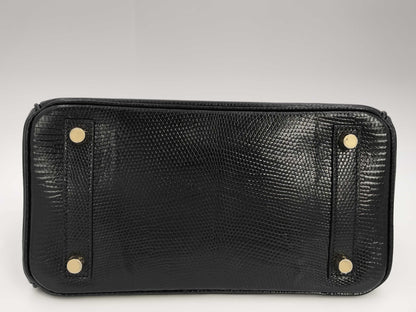 HERMES Birkin 25 Gold Hardware O Stamped Handbag