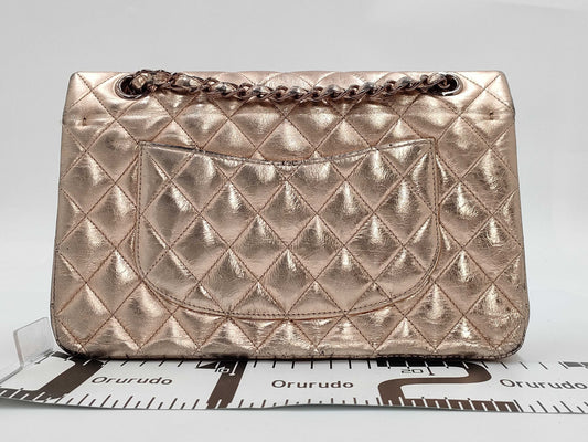 CHANEL Lambskin Matelasse Double Flap Shoulder Bag, 2008 Tokyo Limited Edition, Karl Lagerfeld Signed