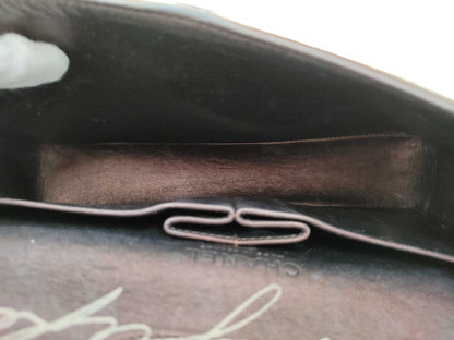CHANEL Lambskin Matelasse Double Flap Shoulder Bag, 2008 Tokyo Limited Edition, Karl Lagerfeld Signed