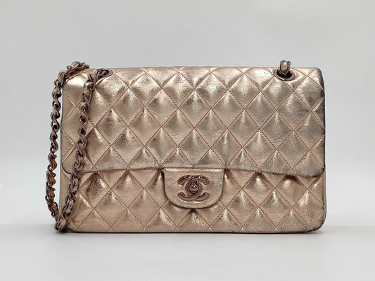 CHANEL Lambskin Matelasse Double Flap Shoulder Bag, 2008 Tokyo Limited Edition, Karl Lagerfeld Signed