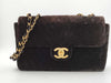 CHANEL Chevron Chain Shoulder Bag