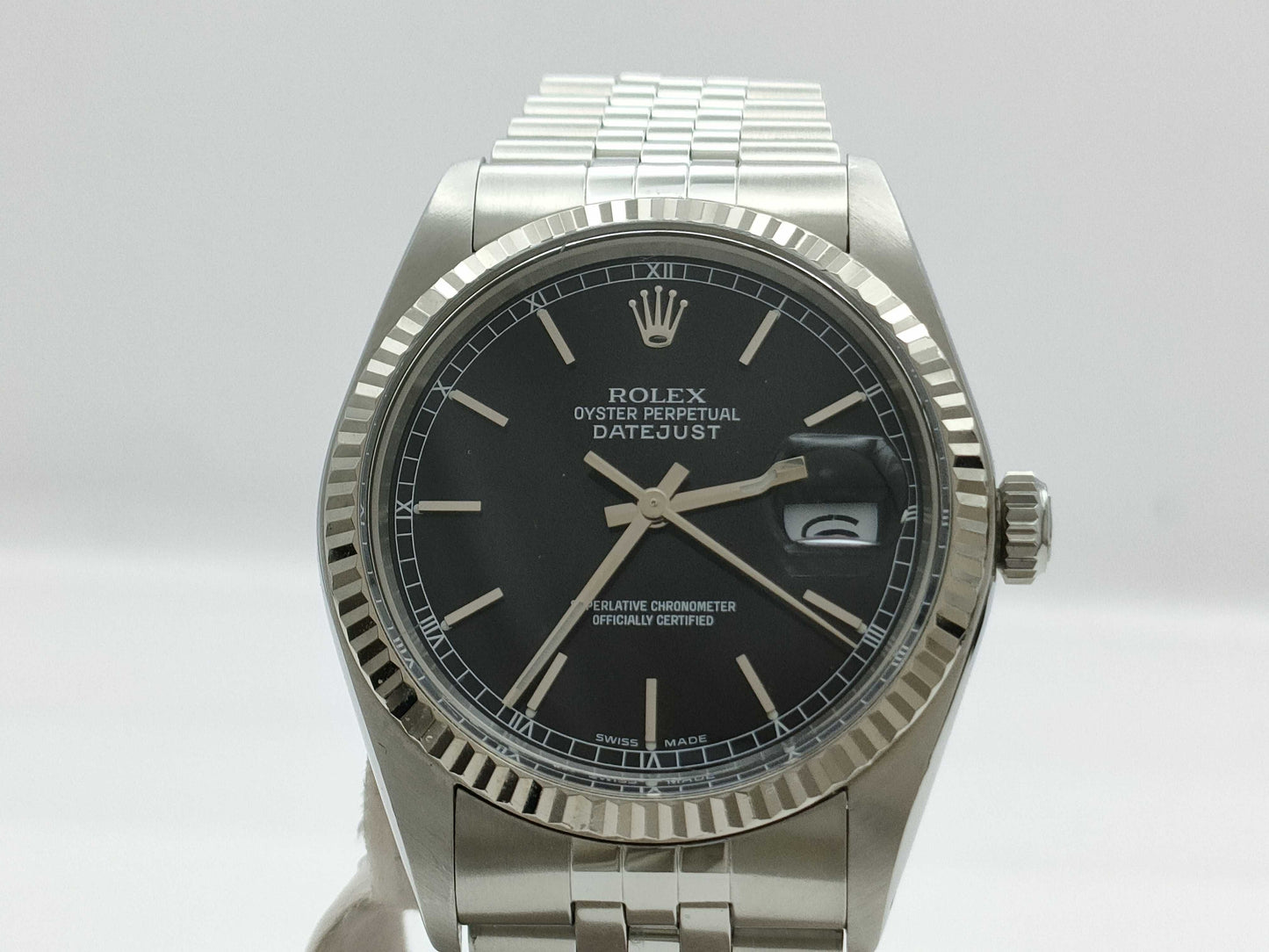 ROLEX 16014 4745475 Black Dial Men's Watch