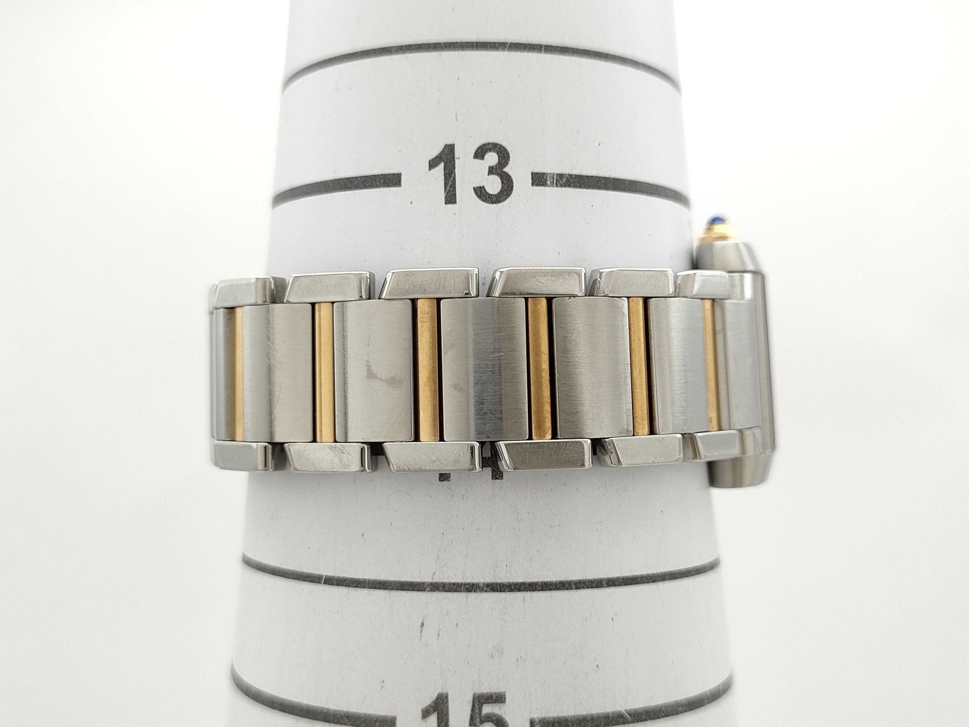 Cartier Tank Française SM W51027Q4 2384800592UF Pink Shell Dial Quartz Women's Watch