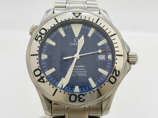 OMEGA Seamaster 2255.80 81076121 Blue Dial Automatic Men's Watch