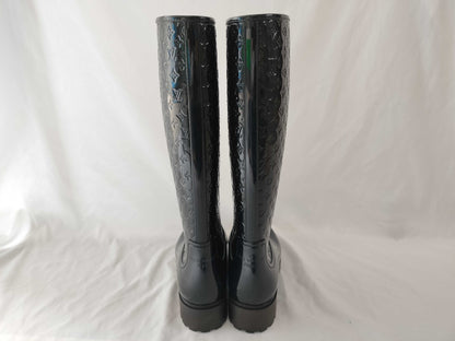 LOUIS VUITTON Monogram Drops Line Boots, Rain Boots, Other Shoes