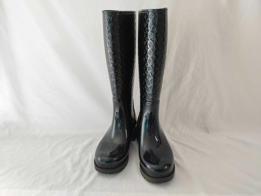 LOUIS VUITTON Monogram Drops Line Boots, Rain Boots, Other Shoes