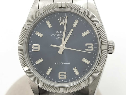 ROLEX 14010M P496085 Blue Dial Unoperated Boys' Watch
