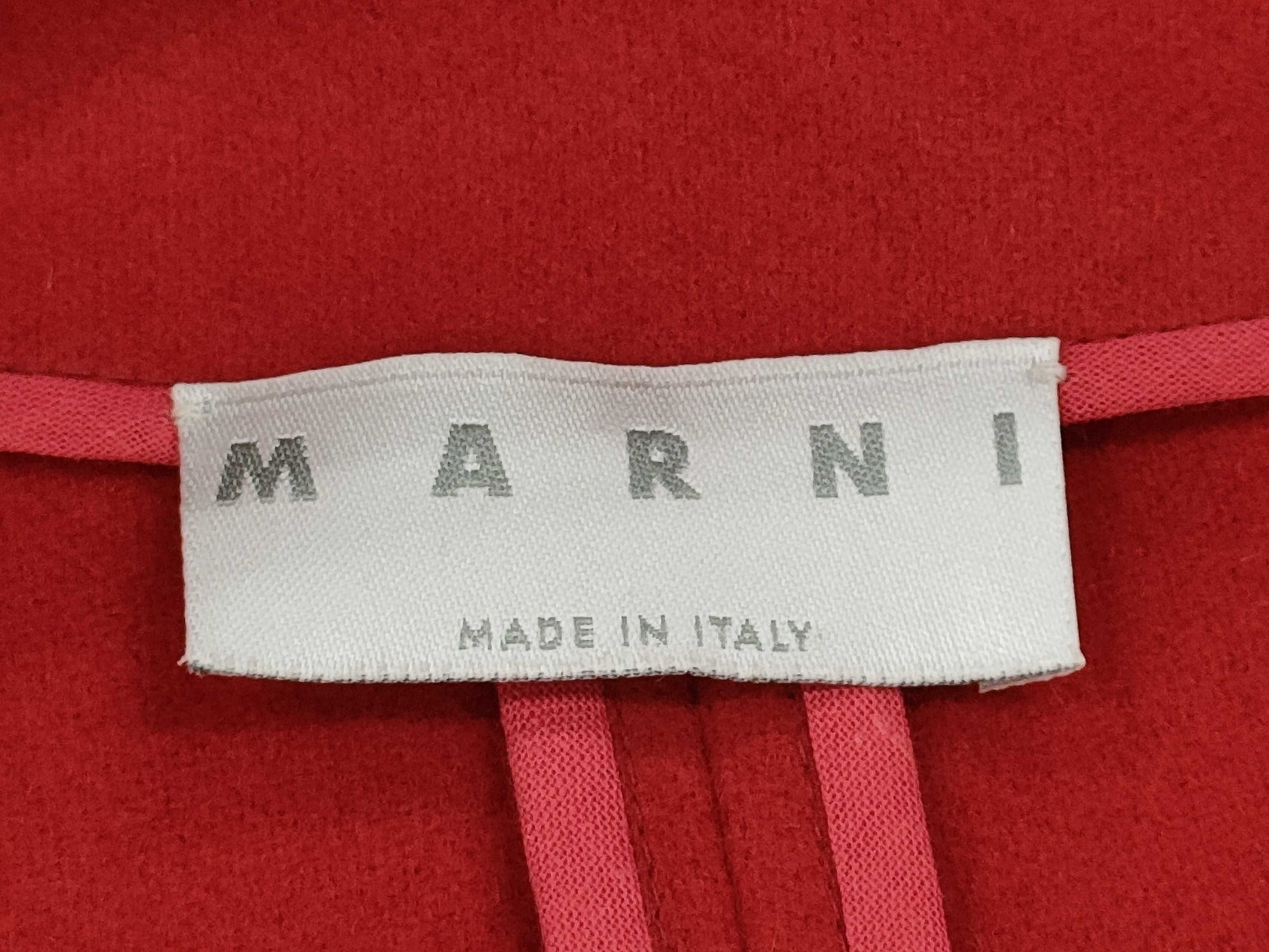 MARNI coat red coat