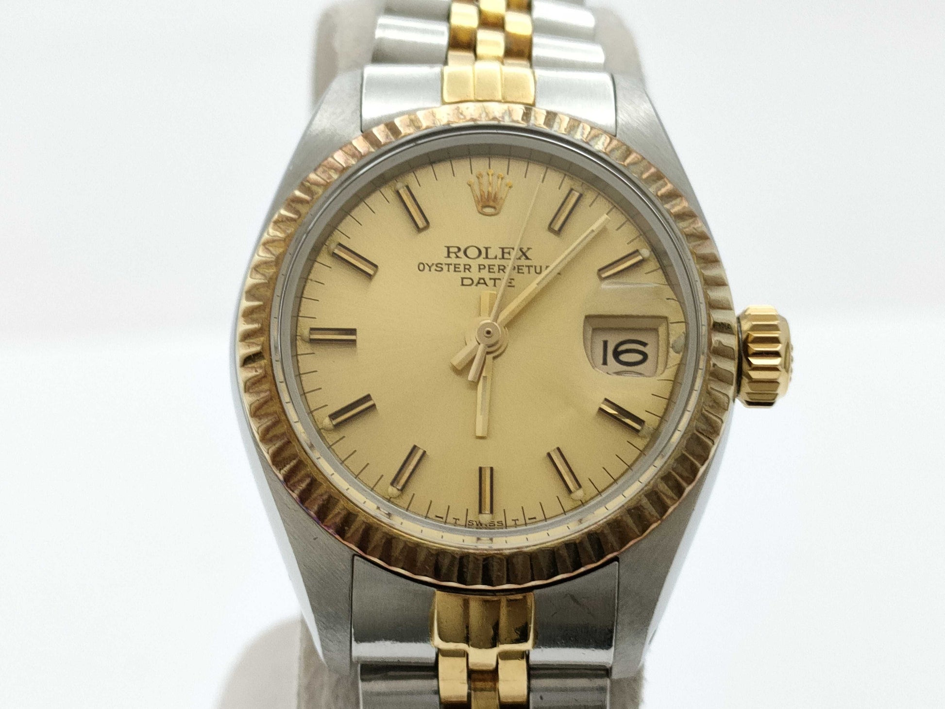 ROLEX 6917 8337020 Champagne Dial Women's Watch