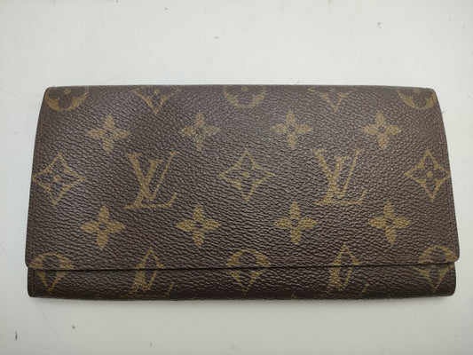 LOUIS VUITTON Monogram Long Wallet Wallet
