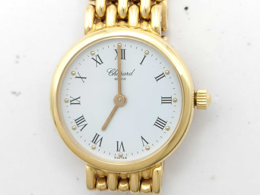 (10315_0311)458087 855 Quartz K18 Unmoving Women's Watch