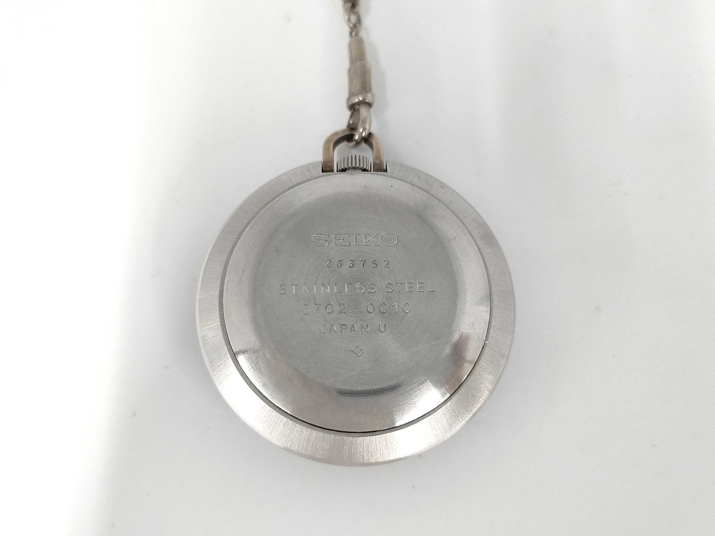 SEIKO 3702-0010 263752 Unworked Pocket Watch