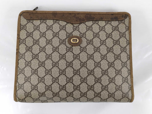 GUCCI Old GG Clutch Bag 97 01 038 Second Bag