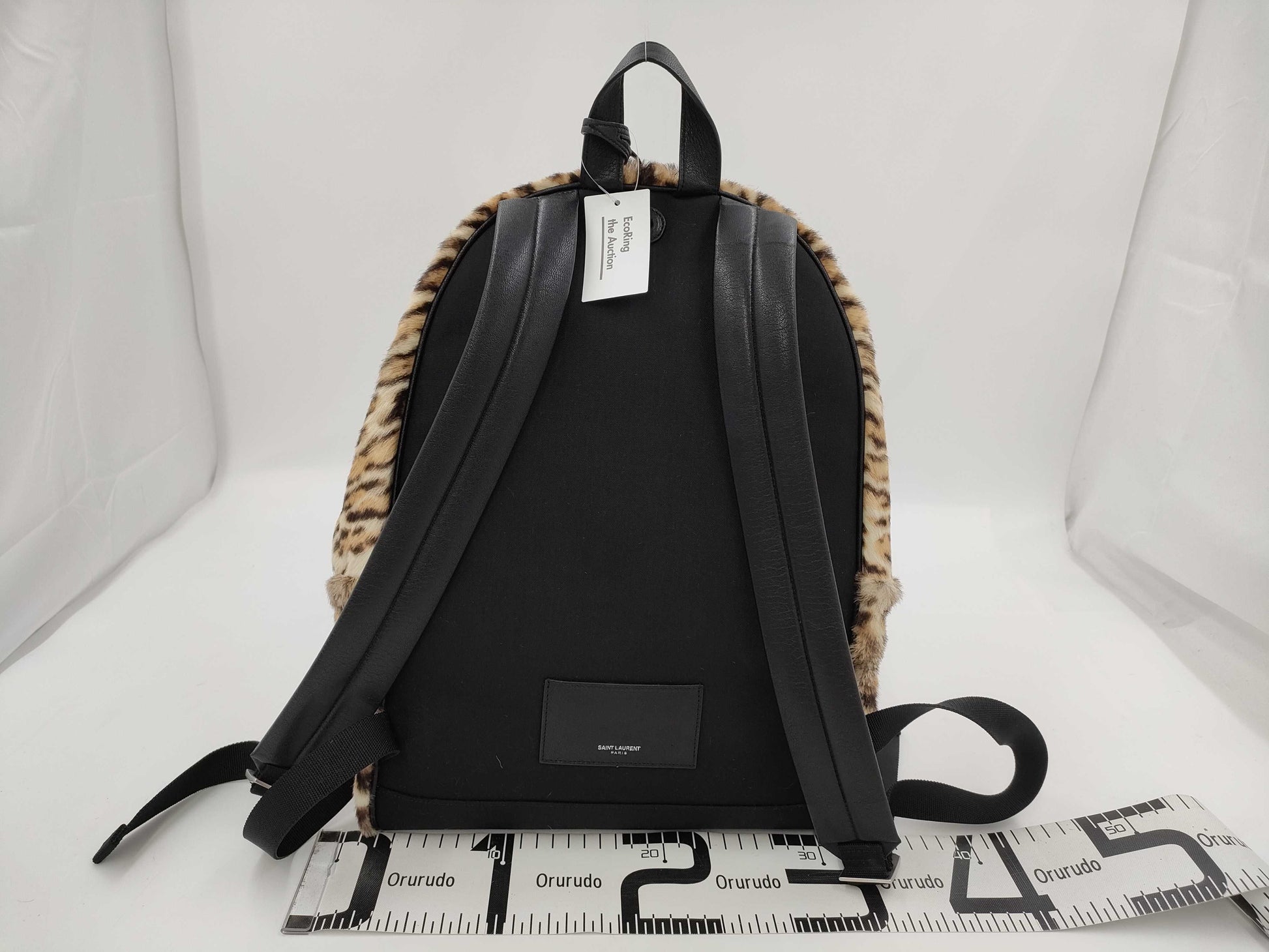 Yves Saint Laurent Fur Backpack