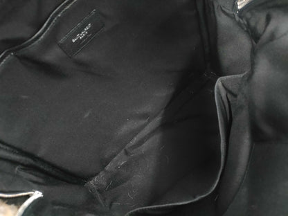 Yves Saint Laurent Fur Backpack