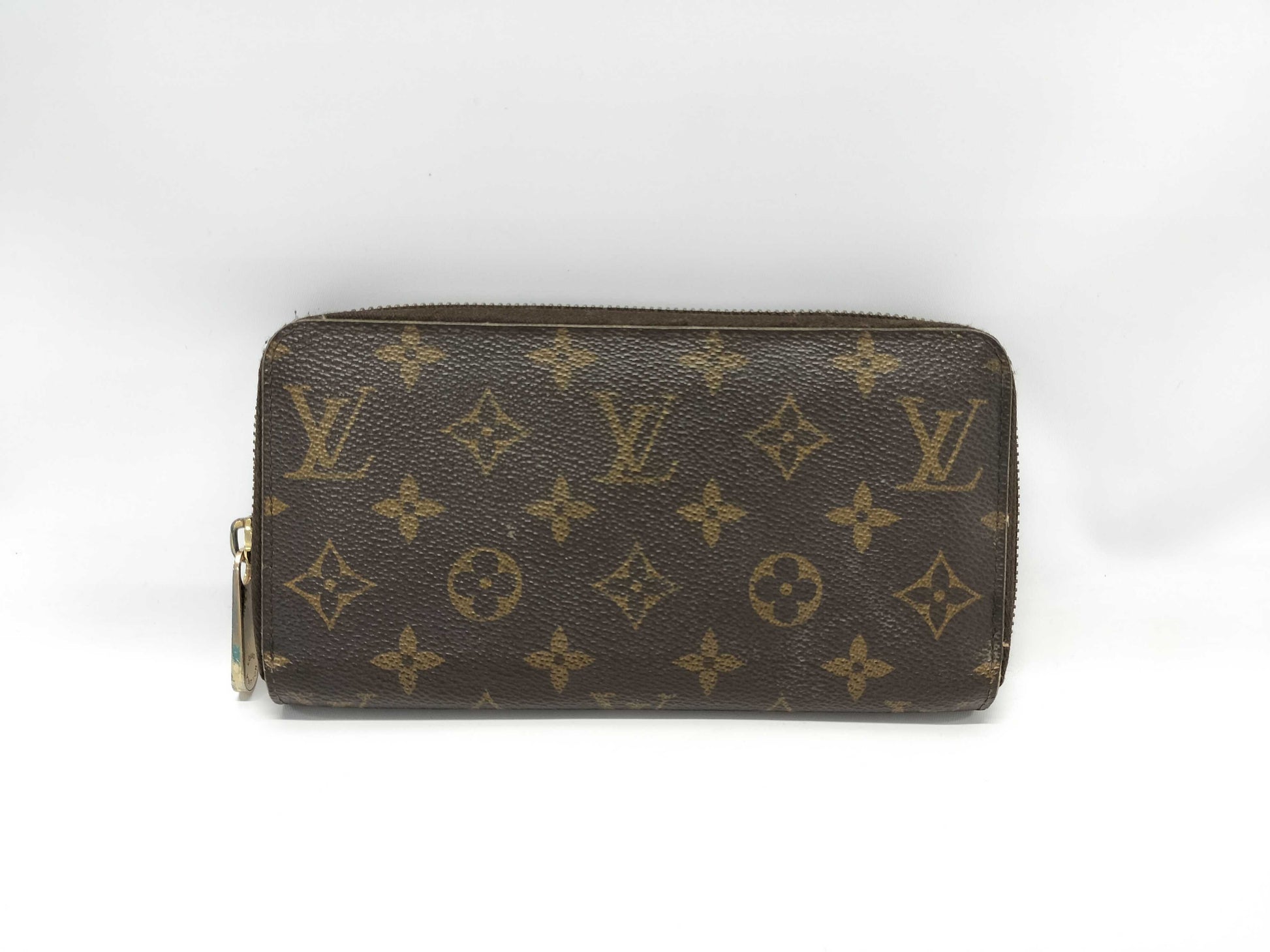 LOUIS VUITTON Monogram M60017 Zippy Wallet Wallet