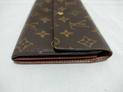 LOUIS VUITTON Monogram Old Portefeuille Sala Wallet
