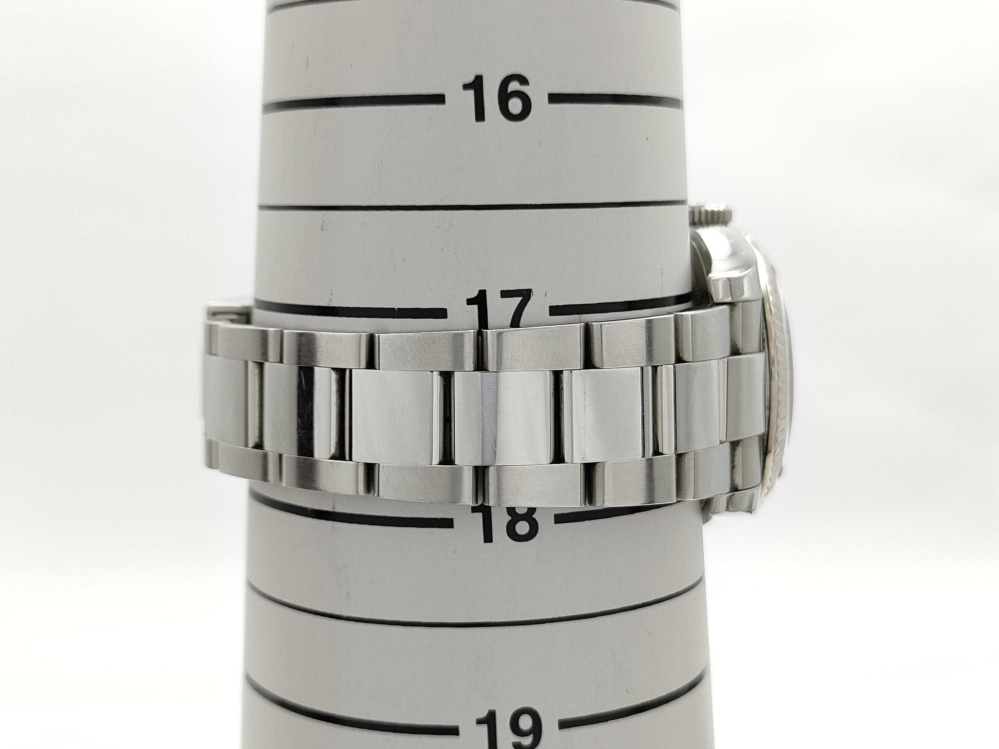 ROLEX 116234 D956349 White Roman Men's Watch