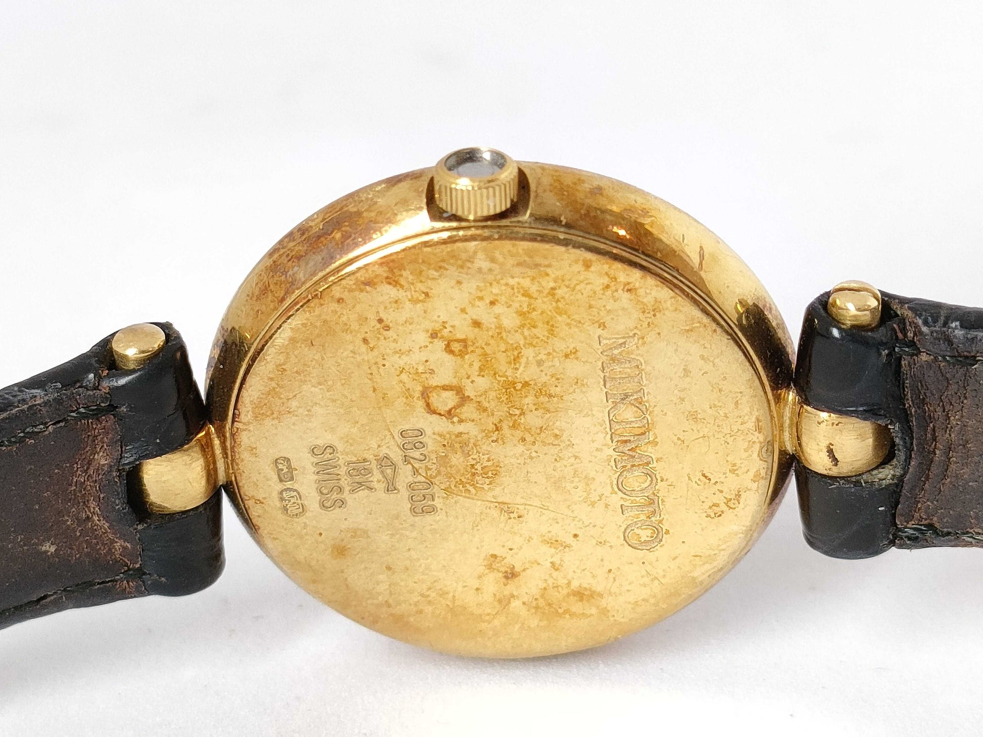 MIKIMOTO 082-059 Quartz K18 Unmoving Women's Watch