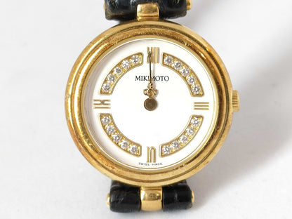 MIKIMOTO 082-059 Quartz K18 Unmoving Women's Watch