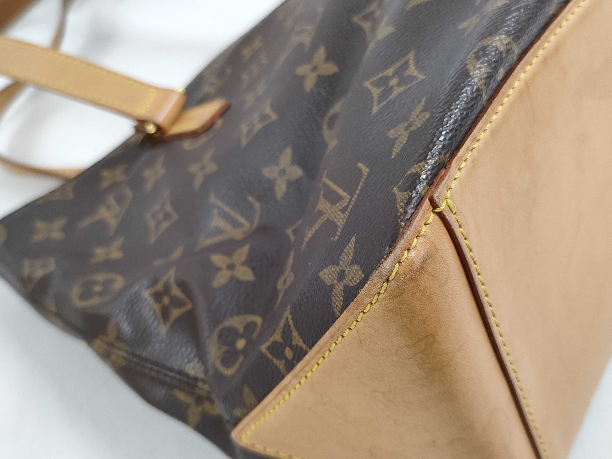 LOUIS VUITTON Monogram Cabas Piano Tote Bag