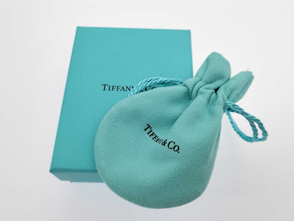 Tiffany & Co. T Smile Small Ruby WG Au750 2.9g Bracelet/Bangle 