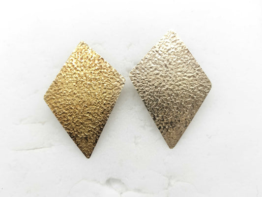 agete K10/SV 6.7g Earrings 