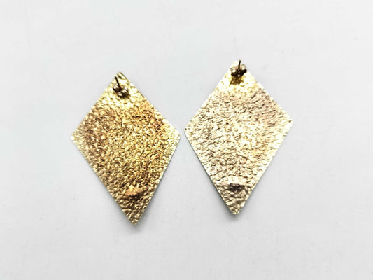 agete K10/SV 6.7g Earrings 